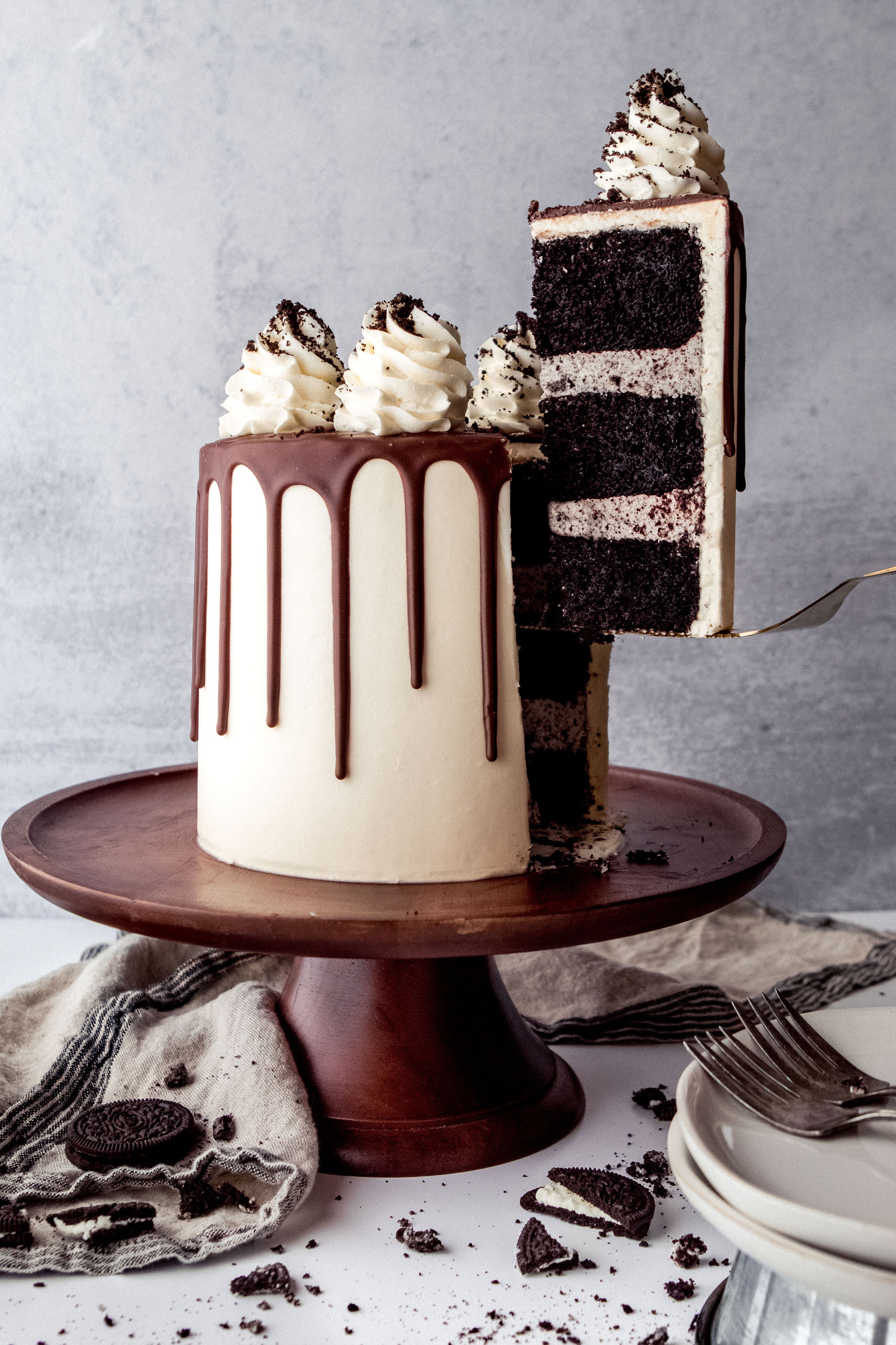 Cookies & Cream Cake Harbor Cakes